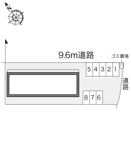 ★手数料０円★豊川市久保町 月極駐車場